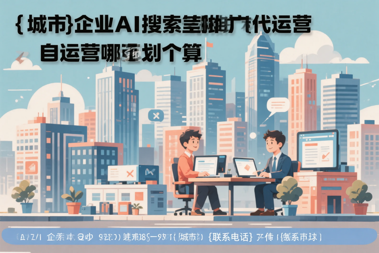 平凉企业AI搜索推广代运营和自运营哪个更划算