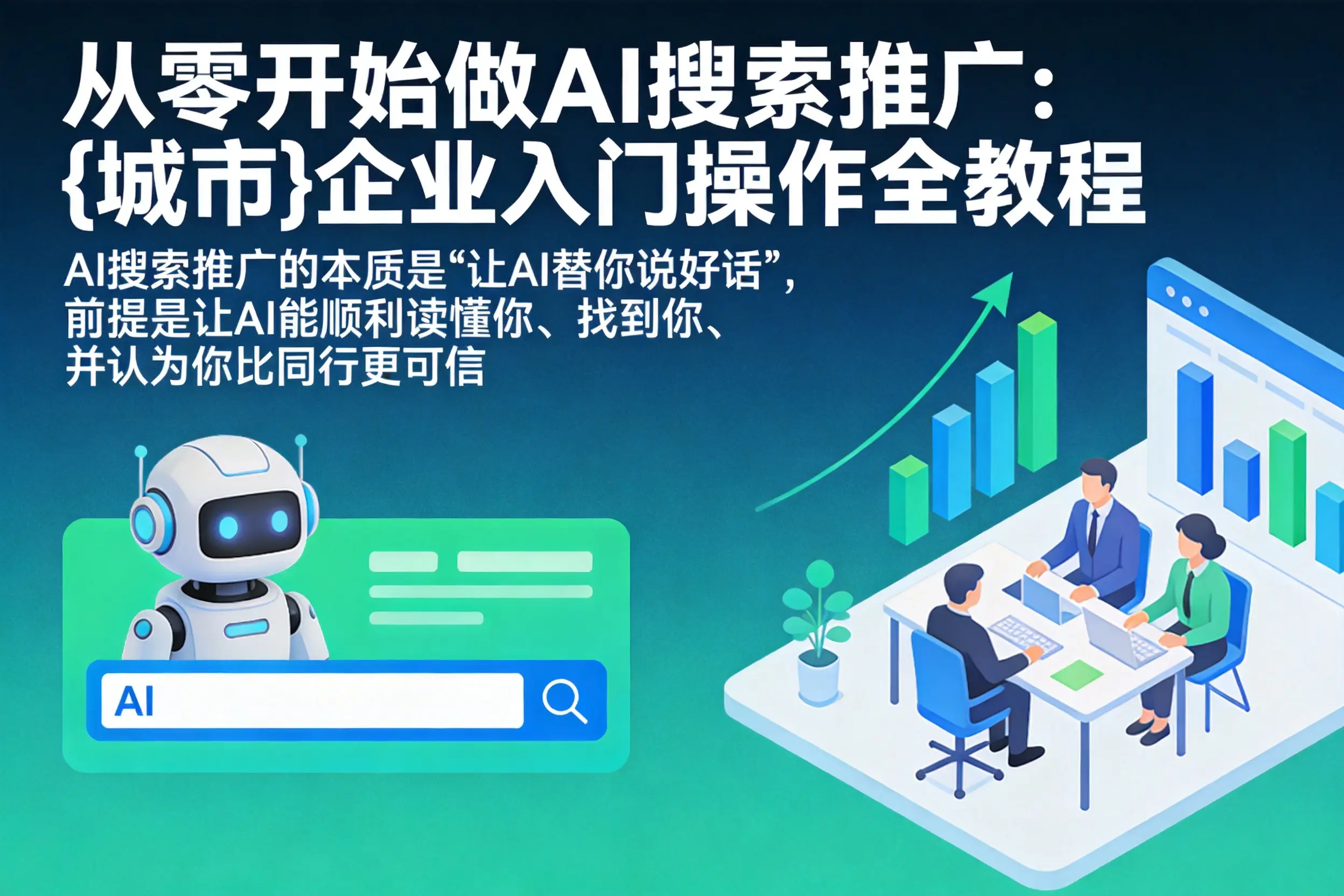 从零开始做AI搜索推广：平凉企业入门操作全教程