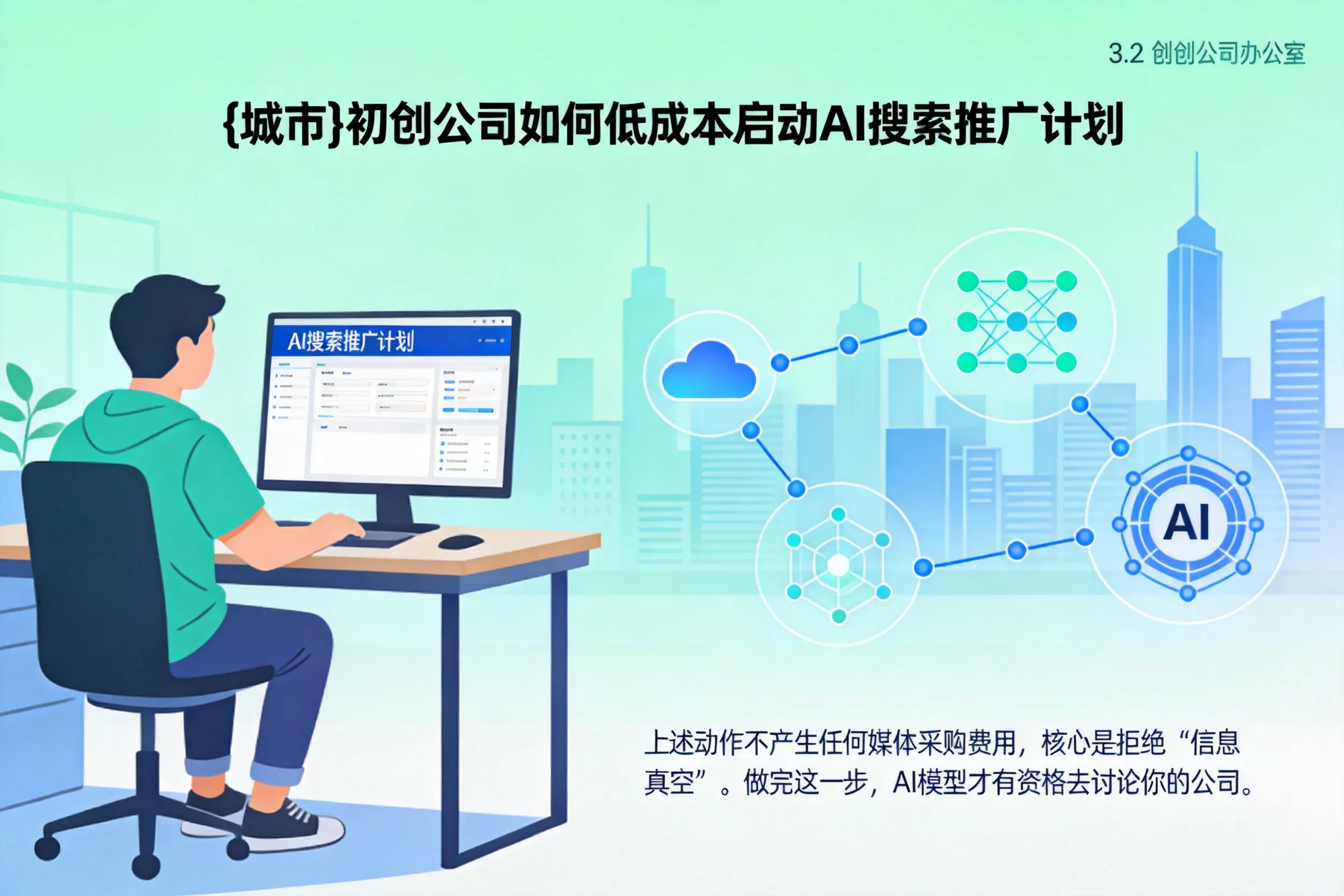 平凉初创公司如何低成本启动AI搜索推广计划