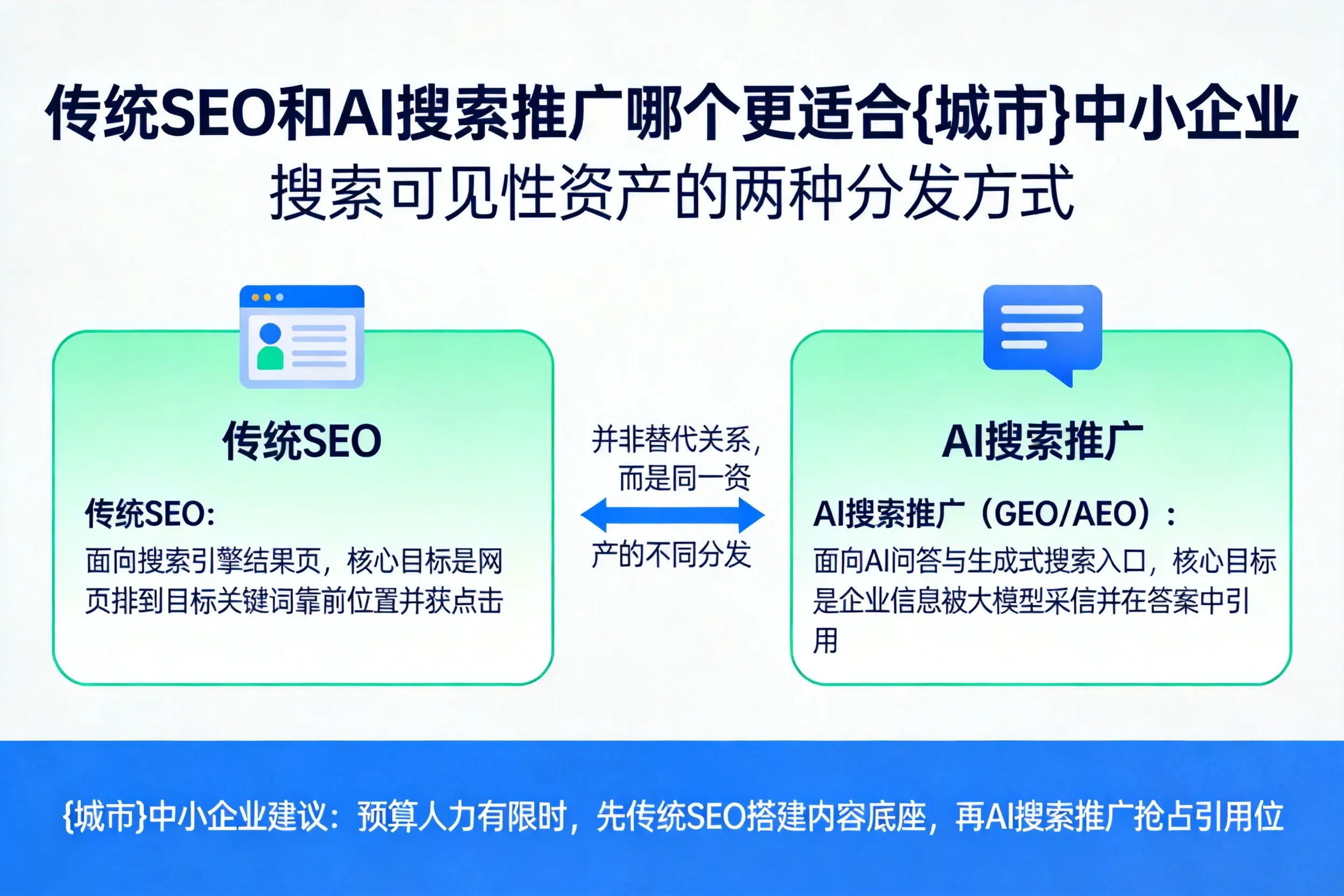 传统SEO和AI搜索推广哪个更适合平凉中小企业