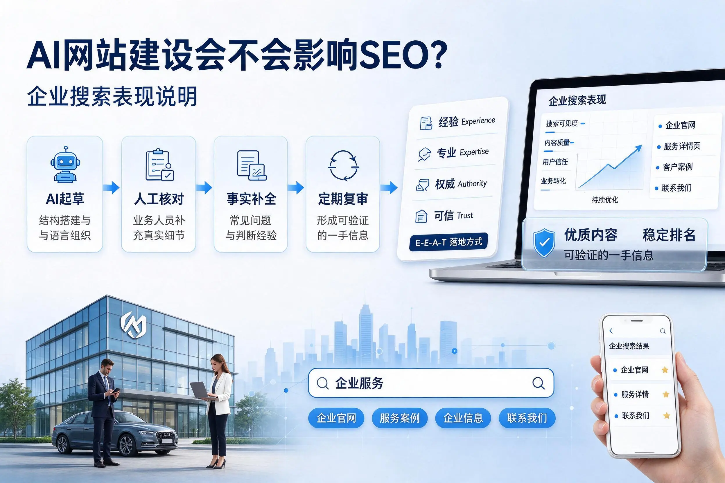AI网站建设会不会影响SEO？平凉企业搜索表现说明